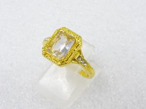 クリスタル　指輪(14.5号)